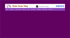 Desktop Screenshot of chaircoverking.com
